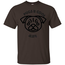 "Pugs R Cool 4Life" - B Custom Personalized T-shirts Men's Women's Ultra Cotton T-Shirt